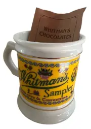 Whitman's Chocolates The Corner Store Porcelain Mug Collection 1982 With Card