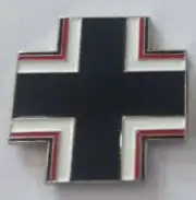 German Panzer Tiger Tank Knight Fighter War Battle Cross Emblem Pin Badge Hat S