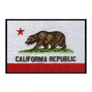 California State Flag Patch US USA Embroidered - Iron On/Sew On