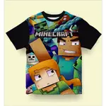 MINECRAFT SKIN ZIPZIP 兒童 T 恤