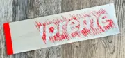 2x Supreme Scratch Off Box Logo Sticker FW19 Authentic Brand New & Box Logo