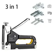 Upholstery Staple G-u-n Heavy Duty,3-in-1 Stapler with 3000 Staples,DIY Crafts