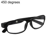 Reading Glasses +4.5 +5.0 +5.5 +6.0 Degrees Optical Lens Spectacles Eyewear-Black-4.5-Code16383