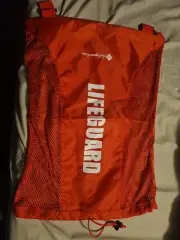 Lifeguard Mesh Drawstring Bag