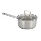 16cm Stainless Steel with Encapsulated Base Saucepan