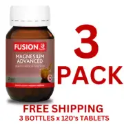 Fusion Health - Magnesium Advanced 120 Tablets - 3 Pack - $28.65 each