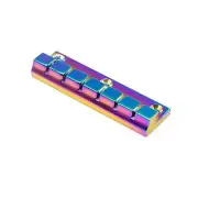 KD By AxLabs 6-String Tailpiece -3-Screw Top Mount (1275 Style) - Burnt Chrome