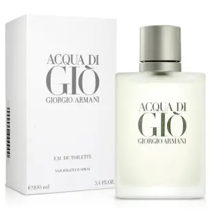 【Giorgio Armani 亞曼尼】寄情水男性淡香水100ml(平行輸入)