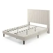 Zinus Fabric Platform Bed Frame DOUBLE KING QUEEN Base Mattress Tall Headboard
