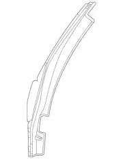 Genuine GM Driver Side Liftgate Inner Panel Access Hole Cover 84705366