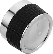 Abaodam Plated Tapered Knob for Gas Stove and Replacement Knob for Electric Range Cooktop and Oven Easy to Install Versatile Cooker Control Accessory