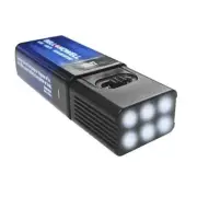 MicroBrite LED Flashlight by Bell and Howell with FREE 9-volt Battery (2) by...