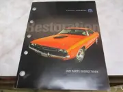 MoPar Parts Restoration Source Book - 2007 - NOS - Original Dealer Book