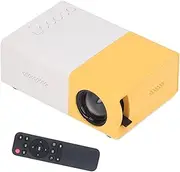 1920x1080 Resolution Mini Projector, 24 to 60in Large Projection, HD MI Home Theater Movie Projector, Portable Video Game Consoles Projector with Remote Control (AU Plug)