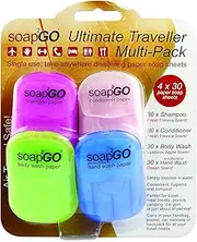 Soap2GO Ultimate Traveller Multi Pack, White 0.070000000000000007 kilograms