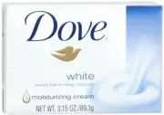 Dove White Beauty Bar Soap Deep Moisture Skin Gentle Cleansing 3.15oz Pack of 24
