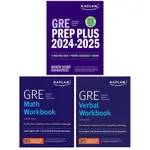 GRE COMPLETE 2024-2025: UPDATED FOR THE NEW GRE EXAM (3冊合售)/GRE應考指南全解析 2024-2025 (3冊合售)/KAPLAN TEST PREP ESLITE誠品