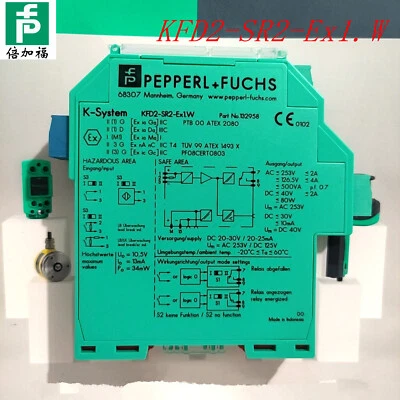 1pcs PEPPERL+FUCHS Safety Barrier KFD2-SR2-EX1.W Switching amplifier