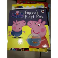 在飛比找蝦皮購物優惠-Peppa's First Pet 全新 硬體書 英文繪本