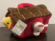 Plush Farm Barn w/ Horse Duck Pig Stuffed Infant Plush