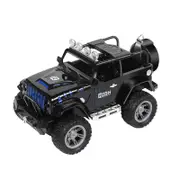 Remote Control Car with Spray, Lights and Sound, 2.4GHz Remote Control Truck for Boys and Girls, All Terrain Off Road RC Car Jeep, Black