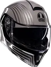 AGV Streetmodular Iseo, flip up helmet , color: Grey/Black , size: S