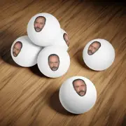 Dave Matthews Ping Pong Balls, 6 pcs
