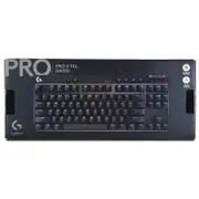 Logitech G PRO X TKL RAPID RGB Wired Mechanical Gaming Keyboard with Magnetic Analog Switches - Black (920-013234)