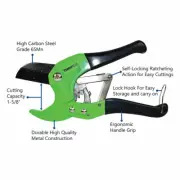 Primex 80247 1-5/8 Inch Ratcheting PVC Tubing Pipe Cutter