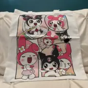 Sanrio My Melody & Kuromi Cosplay Eco Reusable Shopping Bag Tote NWT
