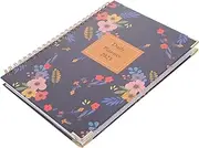 FUNOMOCYA Academic Planner English Daily Planner with Weekly Note Pad Coil Binding for Office Use Stylish Design for Easy Organization for Students and Professionals