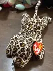 TY FRECKLES BEANIE BABY LEOPARD PVC, SWING TAG ERRORS, MWMT ACTUAL PICS