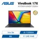 [欣亞] ASUS VivoBook 17X K3704VA-0042K13500H 搖滾黑 華碩13代大視界窄邊效能筆電/i5-13500H/Iris Xe/8GB/512G PCIe/17.3吋 FHD/W11/含原廠包包及滑鼠