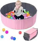 80cm Kids Play Ball Pool Baby Round Ball Pit Comfortable Ocean Ball Pool Outdoor