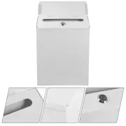 Creative Mailbox Flag for Vertical White Lock Wall Retro Decor