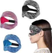 3 Packs VR Eye Mask Cover Breathable Sweat Band for Meta/Oculus Quest 2 and Virt