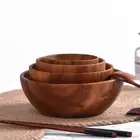 for Noodles Rice Soup Salad Container Tableware Bowl Ramen Bowls Wooden Bowl