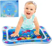 Prime A1 Gifts Inflatable Tummy Time Mat Premium Baby Water Play Mat for Infants and Toddlers Baby Toys for 3 to 24 Months, Strengthen Your Baby's Muscles, Portable