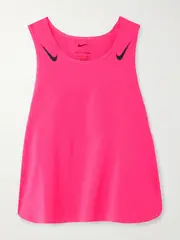 [Nike] Nike - Aeroswift Cropped Dri-fit Adv Tank - Bright pink - small small Pink