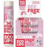 ECO LIPS Lip Balm (Pack of 24) Bee Free - Superfruit 24x4.25g