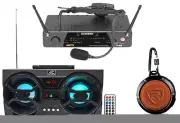 Samson Airline 77 Wireless Fitness Aerobics Headset UHF Microphone Mic+Speakers