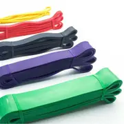 Set of 5 Heavy Duty Resistance Band Loop Power Gym Fitness Exercise Yoga Workout