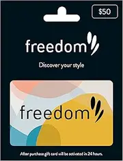Freedom Gift Card - Delivered by mail (AU Only)