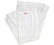NWT Wilson Men’s White Baseball Pants Elastic Waist No Belt Loops A4119 XXL New!