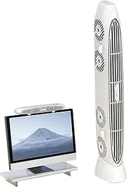 Desk Fan,Quiet USB Desk Fan - Bladeless Quiet USB Powered Personal Cooling Tool for Flat and Curved Screen