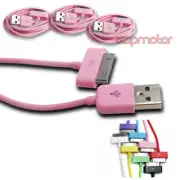 3X 6FT USB SYNC DATA POWER CHARGER CABLE APPLE NEW IPAD IPHONE IPOD TOUCH PINK
