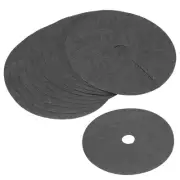 Tree Mulch Ring 32cm Nonwoven Tree Protector Mat Plant Cover Black 12 Pack