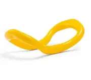 Yellow 2PCS Yoga Pilates Ring Exercise Sport GYM Home Fitness Tool AU Stock