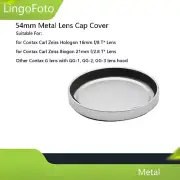 54mm Metal Lens Cap Front Lens Cap Cover for Contax G Lens with GG1 GG2 GG3 GG-3
