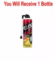 Road Instant Fix a Flat Tire Easy Hose Tire Inflator Air Filler Sealant 16oz
